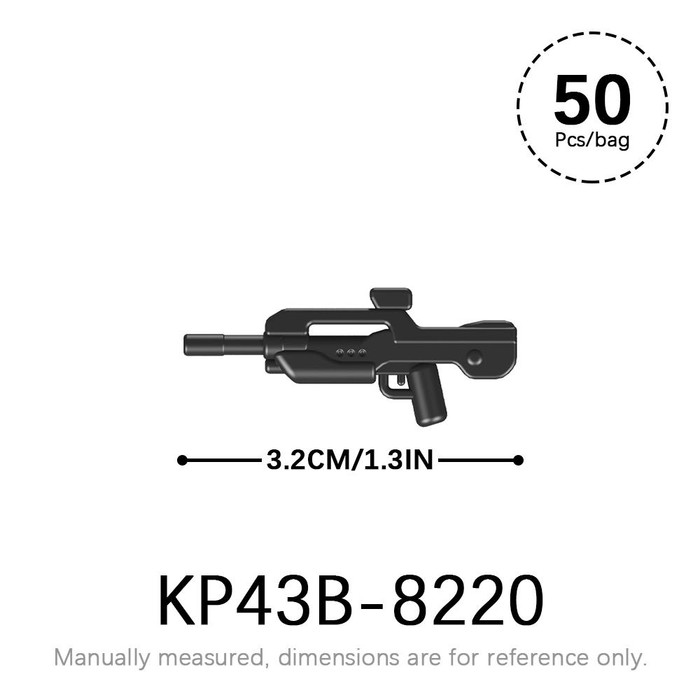 50pcs/lot Military Weapons Set SWAT WW2 Action Figures Parts MOC Bricks Star WW2 Corps Gun Accessories Building Blocks Kids Toys