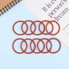 10 Stück Silikon-O-Ring für Kaffee 43,6*35*4,3 mm O-Ring VMQ Dichtung Dichtungsdicke 4,3 mm O-Ring Rotes Gummi