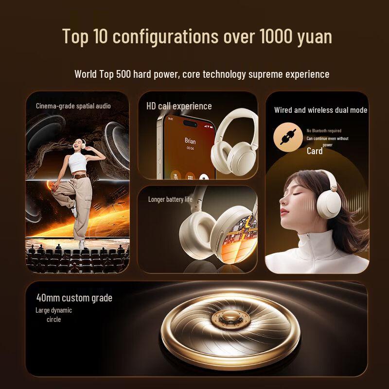 Lenovo Wireless Over-Ear Headphones