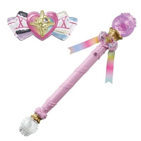 BANDAI Kimi Idol Precure Kurukuru Mawashite Kirakiran Ribbon Baton Suitable Ages 3 Up
