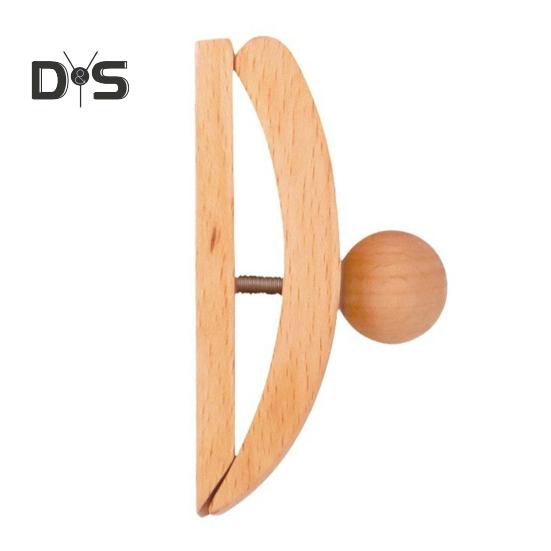 

Деревянная настенная клипса для одеяла с гладкими краями без заусенцев, простая установка, многофункциональная вешалка для гобелена, вешалка для одеяла цвет старого дерева