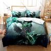 Dota 2 3PCS Bedding Set Duvet Cover And Two Pillowcases Microfiber 3D Digital Printed Game Bed Linens Home Decoration