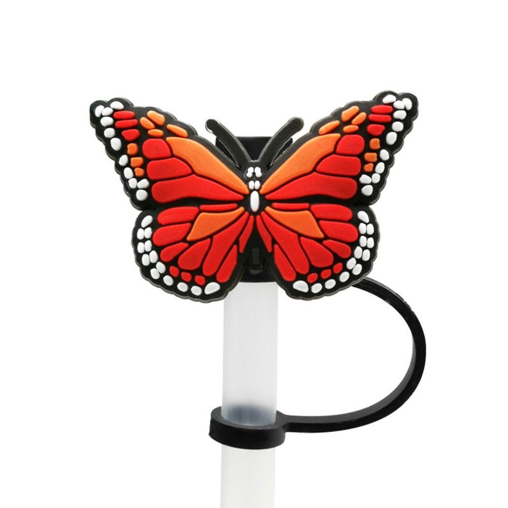 Splash Proof Straw Plug Silicone Drinking Dustproof Cap Creative Straw Topper  Cup Accessories