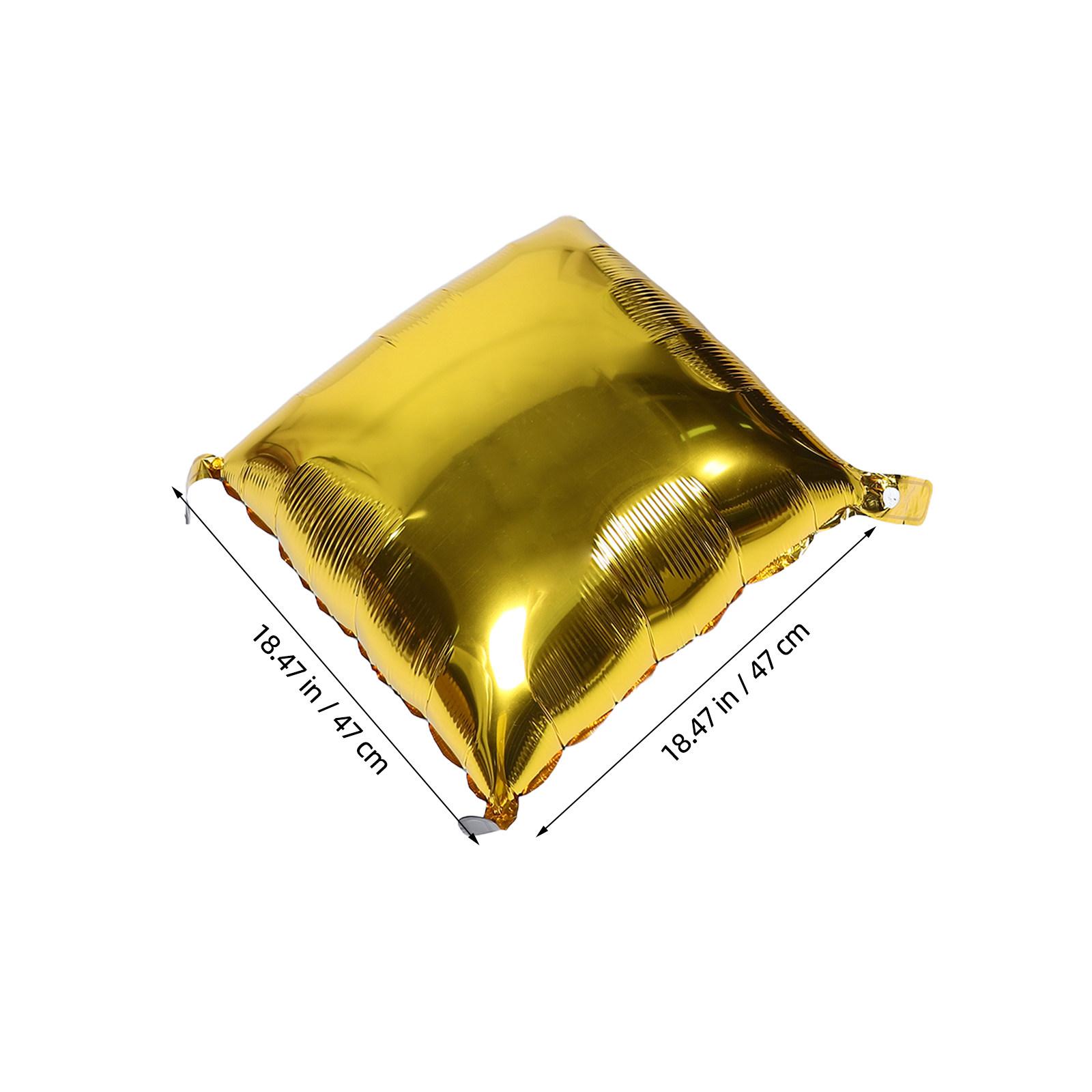 25Pcs Foil Balloon Wall Double Sided