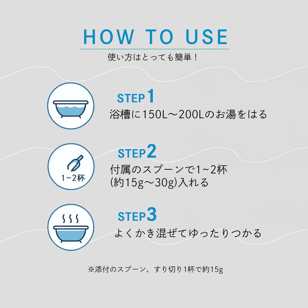 Umiral Bath Magnesium 350g Measuring Spoon Made in Japan Leading Bitterness Manufacturer Unscented Salts, Sweat-Inducing, Bitterness, Chloride, (23