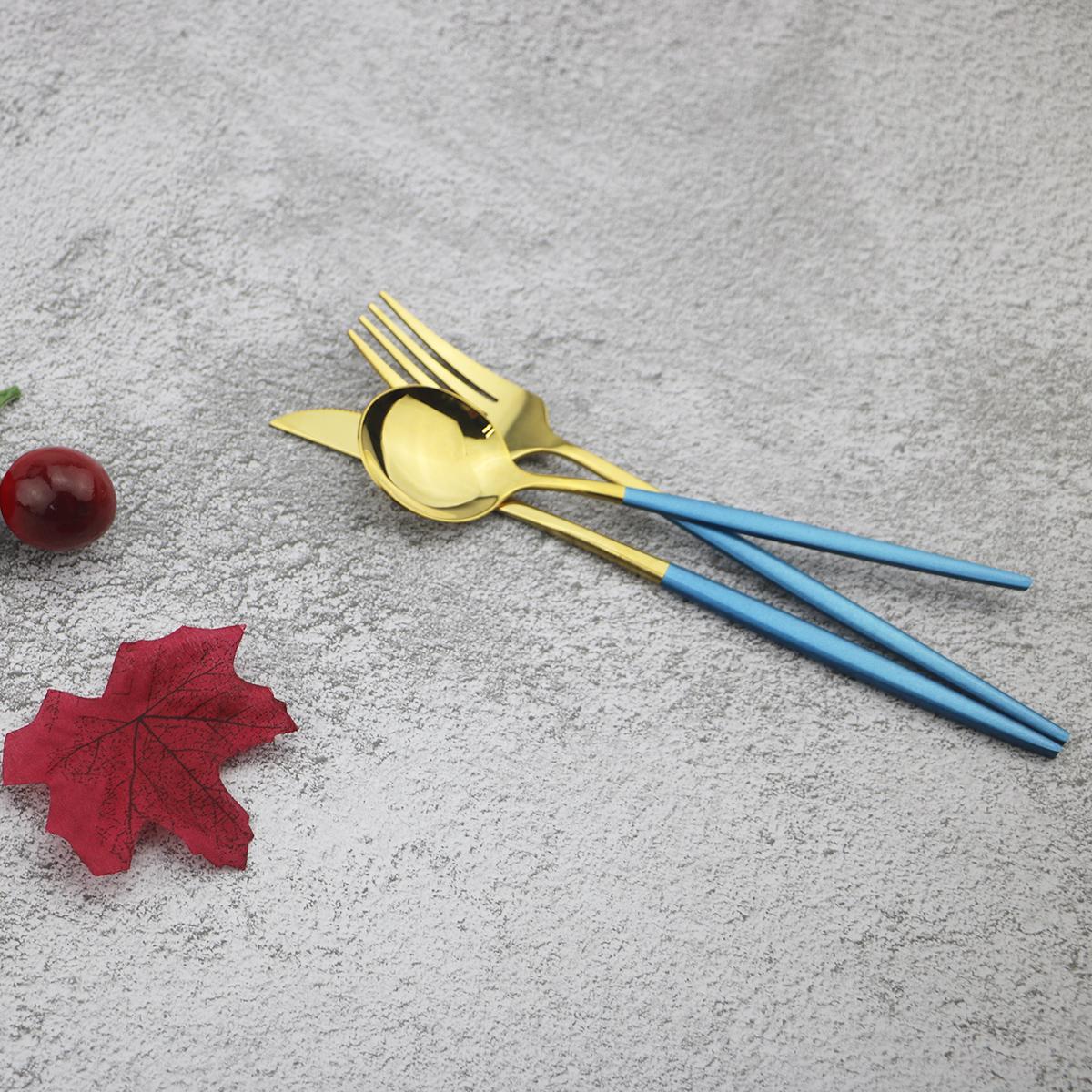 30 шт. элегантный набор столовых приборов из нержавеющей стали 18/10 — фото 6