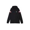 Air Jordan Alphabet Logo Print Sportliche Kapuzenjacke für Herbst Herrenjacken Schwarz CU2775-010