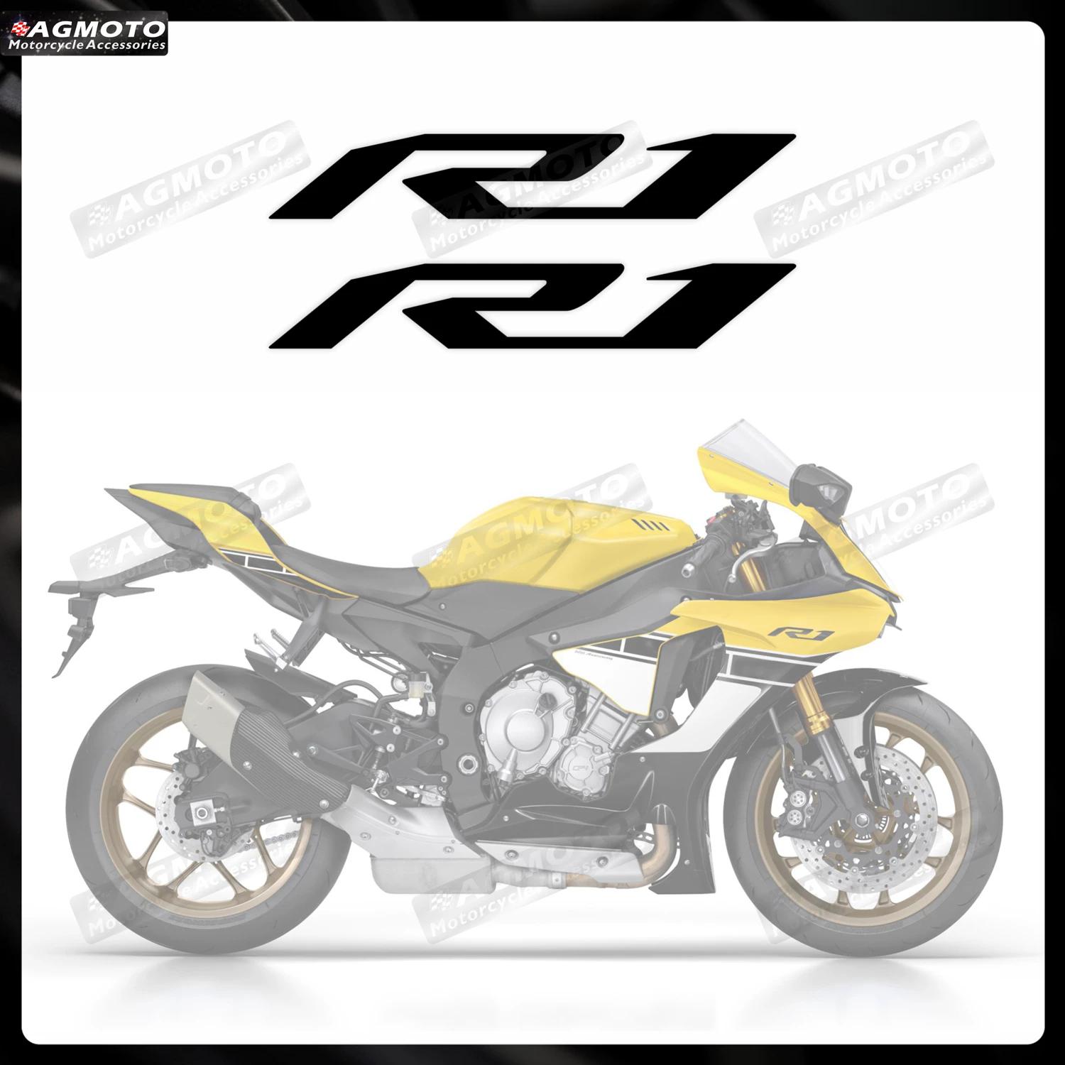 Подходит для Yamaha YAMAH R1 15-17 модельный год, наклейки для автомобиля, юбилейное издание к 60-летию. Декоративная наклейка на кузов автомобиля.