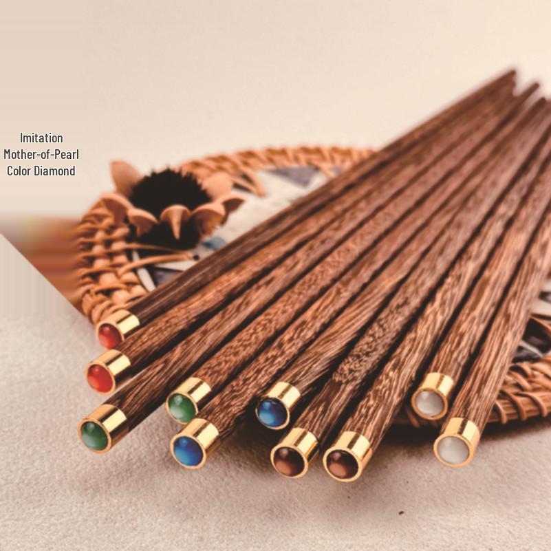 

Деревянные палочки для еды в китайском стиле: Искусственная раковина с узором в виде ромбов, неокрашенная, невощеная для индивидуального использования.