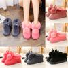 Cozy Women Bunny Rabbit Plush Slippers With Soft Antiskid Sole For Winter Warmth