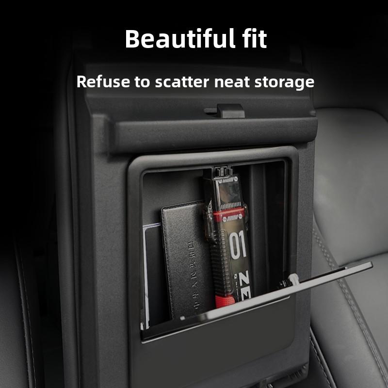 For Tesla Model 3 2017 2018 2019 2020 2025 2025 2025 Car Center Console Tidying Tray Armrest Case Hidden Storage Box Accessories