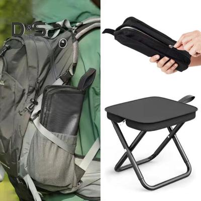 Outdoor Folding Stool Storage Bag Portable Lightweight Heavy Duty Camping Backpacking Beach Picnic Fishing Collapsible Chair Seat