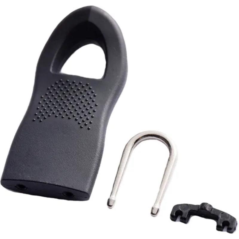 10 pezzi di ricambio per cerniera estrattore rimovibile senza attrezzi per cerniera per bagagli, zainetto, etichetta per corda, etichetta per abbigliamento, fissatore per cerniera rotto