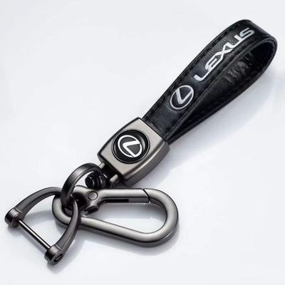 Car Keyring High Quality Leather Keychain Auto Logo Key Chain For F SPORT ES RX NX LS UX LM LX GX LC RZ IS CT GS RC HS SC