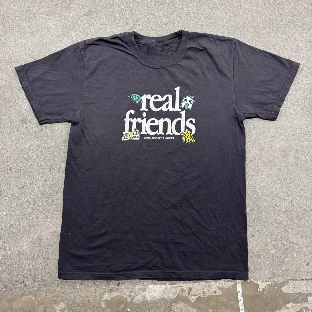 Real Friends 2023 Spring Tour Unisex Cotton All SIze S To 5XL T-shirt BT1428 Unisex T-Shirt