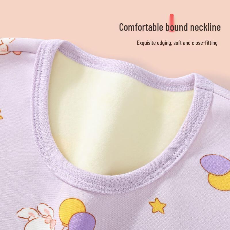 DEESHA Girls' Thickened Thermal Underwear Set