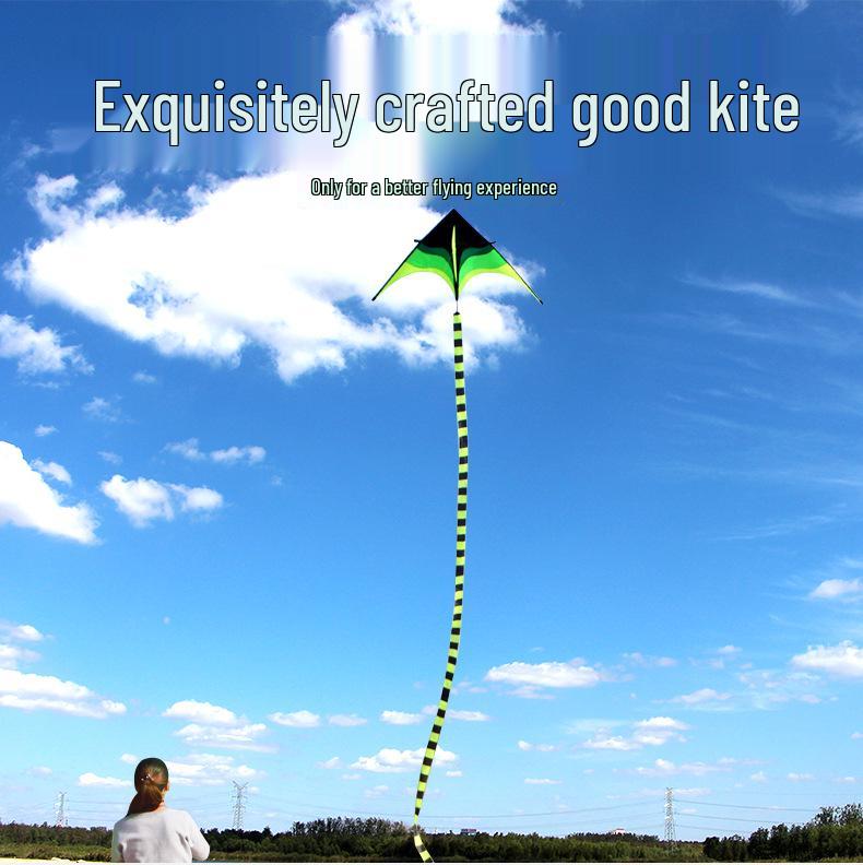CCLIFE Large Prairie Kite - Easy-to-Fly Toy Kite for Children & Adults