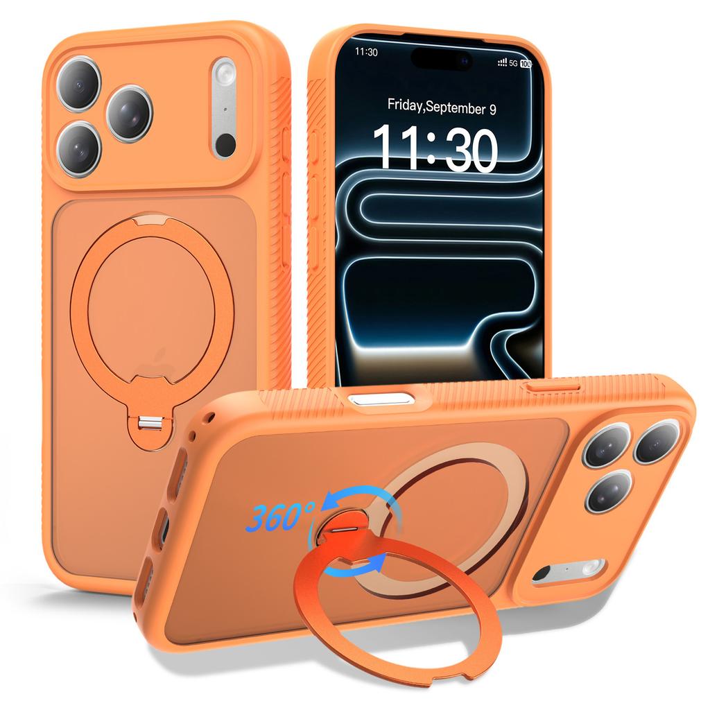 Applicable to iPhone18Promax mobile phone case 18pro/17pro magnetic suction bracket 17promax Apple 17/16