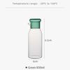 Minimalist Glass Water Bottle with Lid Home Use High Temperature Resistance Kitchen Drink Items Lemon Cold Water Kettle Jug Gift