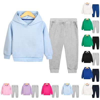 Kinder Anzug Jungen Und Mädchen Winter Langarm Hoodie Hosen Sport Anzug