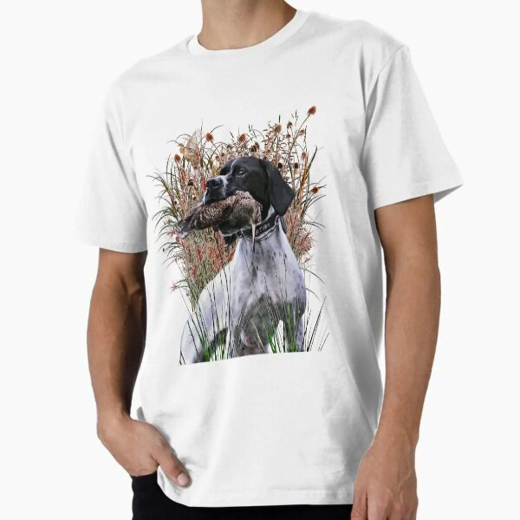 Pointer Premium T Shirt Vintage Soft Designer Clothes Unisex Versatile Comfortable Top For Everyday Wear Fashion