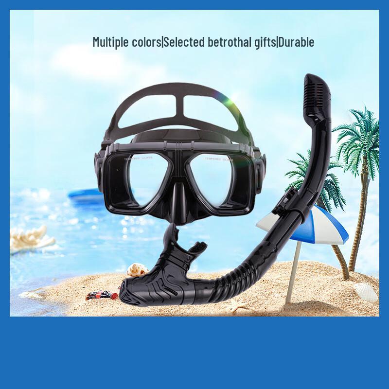 WEZHO Silicone HD Diving Mask & Snorkel Set