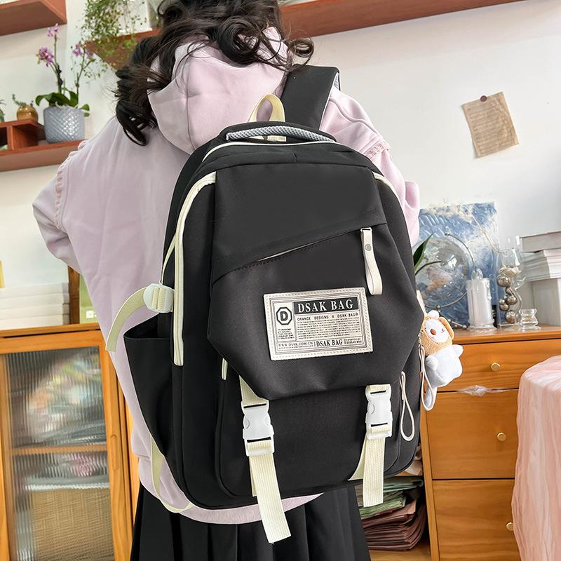 Рюкзак большой емкости студенческий школьный рюкзак для путешествий на открытом воздухе — фото 4