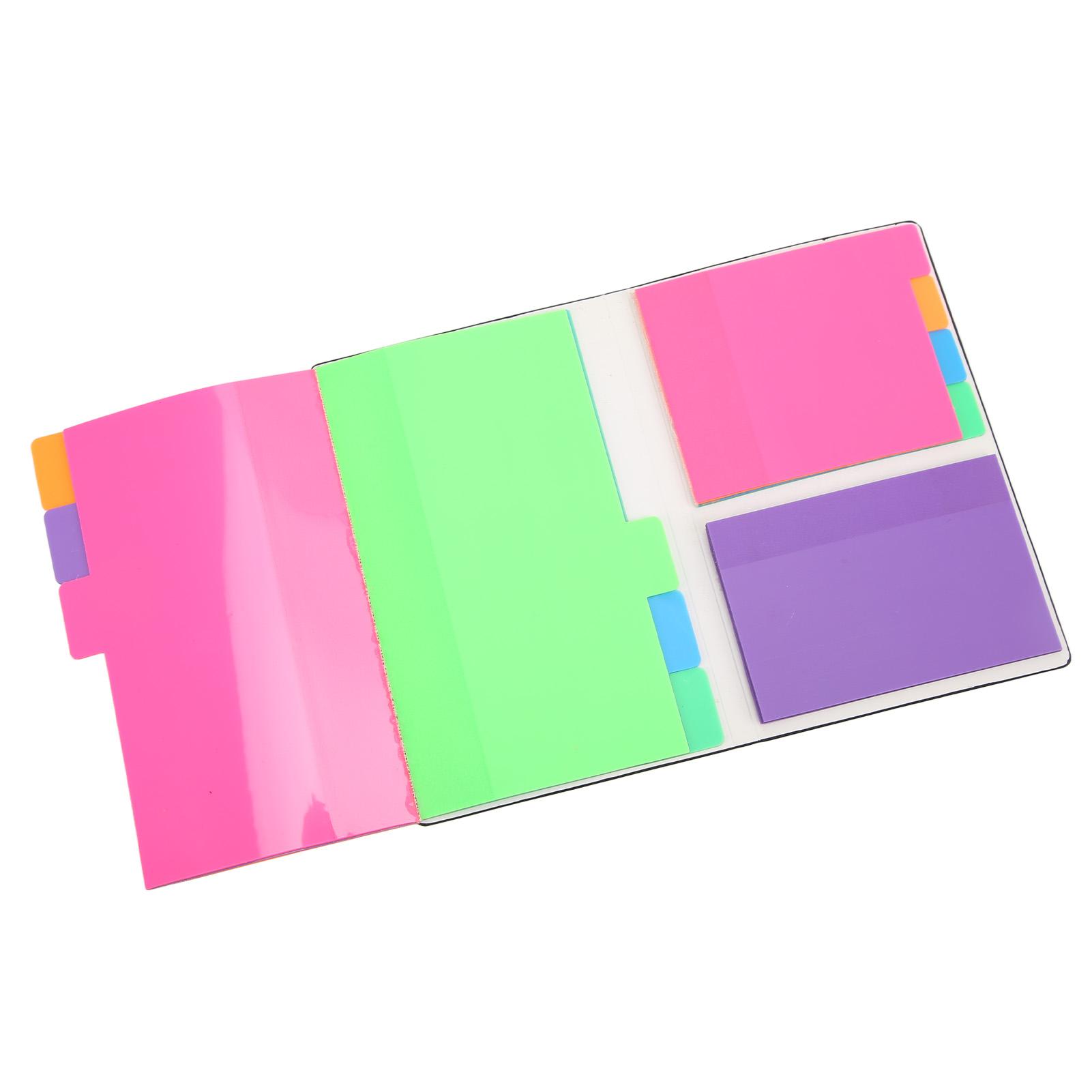 

Sticky Notes Water Resistant Erasable Design PET Material Reusable Widely Used Strong Stickiness Business Sticky
