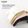 Taoding Girls' Casual Pure Color Mid-High Neck Base Layer Sweater