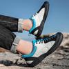 New Spring Arrival: Large Size Men's Leather Casual Sports Shoes - Non-slip, Wear-resistant for Outdoor Hiking and Travel