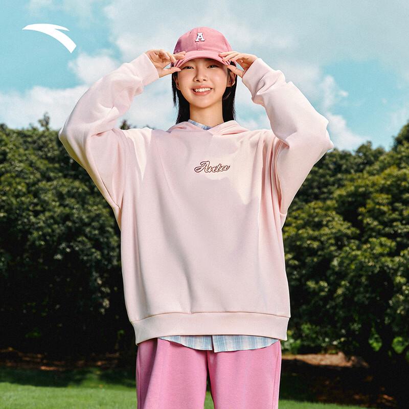 Anta Unisex Spring Casual Hooded Pullover Sweatshirt