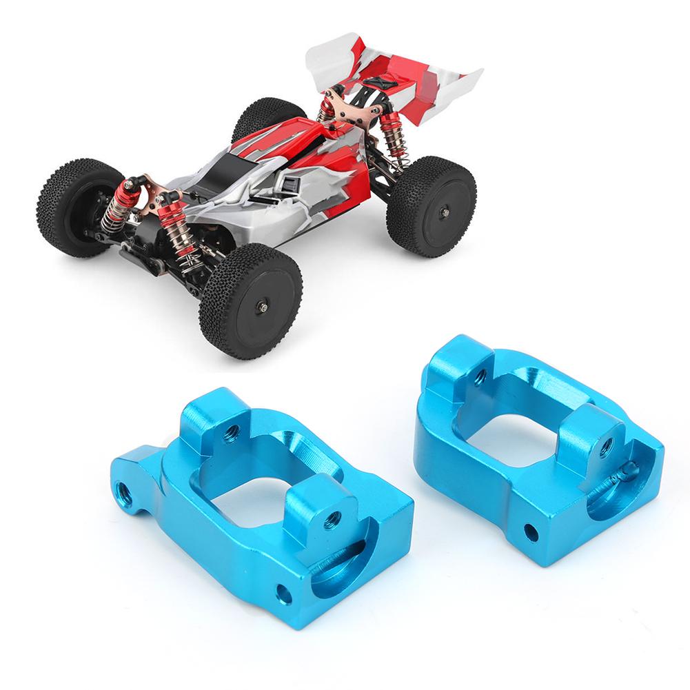 Aluminum Alloy Front Hub Carrier(L R) Fit for WLtoys 1 14 144001 RC CarBlue 1253B