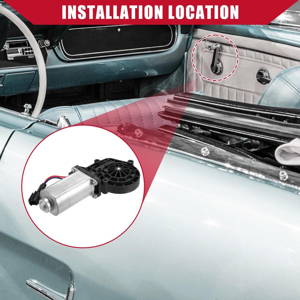 Hihaha F6TZ 1523209-AA Silnik podnośnika szyby elektrycznej dla Forda, Mercury, Lincolna i Mazdy / 1 Zestaw