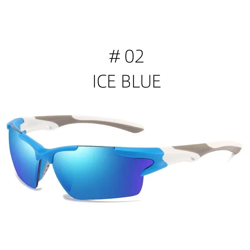 Herren Spiegel Rot Sonnenbrille Schwarzer Rahmen Sportbrille Damen Radfahren UV400 Unisex Fahrradfahren Sonnenbrille