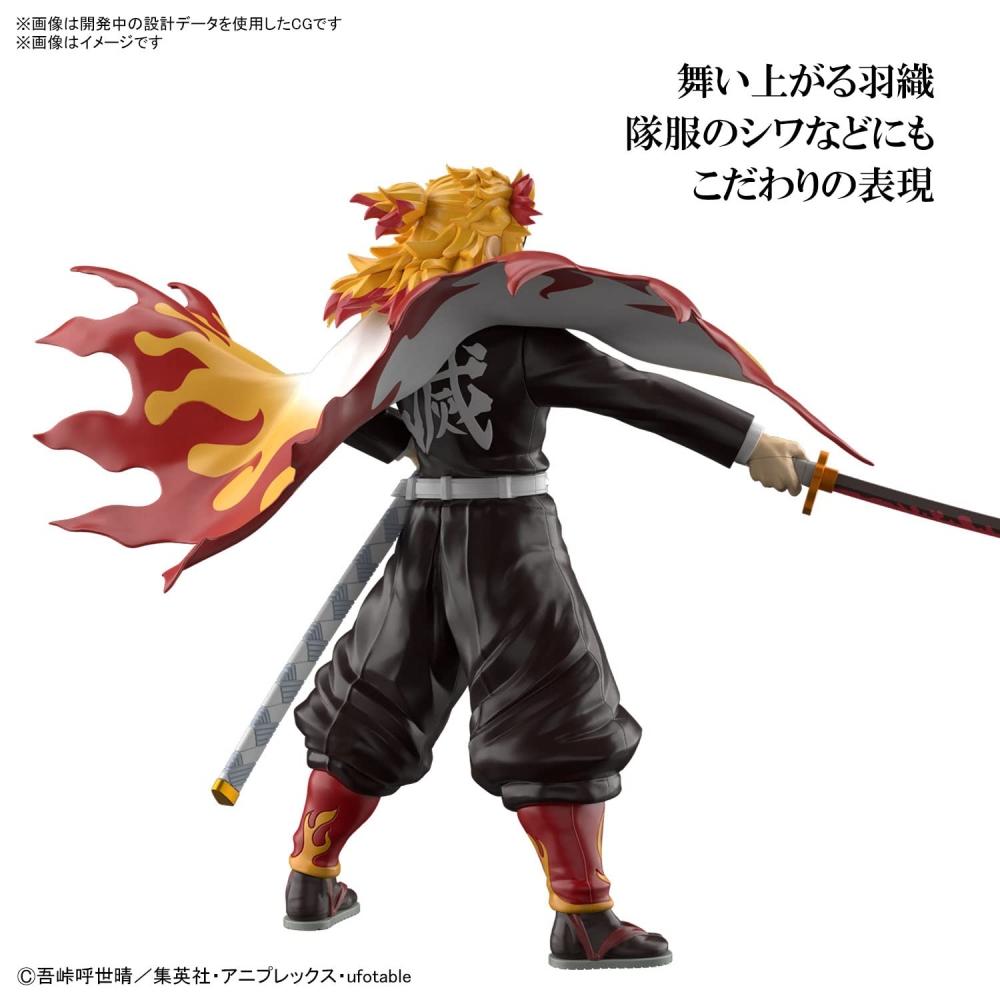 Model Demon Slayer Barevně odlišený plastový model Rengoku Anjuro