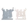 Graduation Season Candle Holder Silicone Mold Plaster Crafts Candlestick Making Mould Home Decors Gift for Graduate