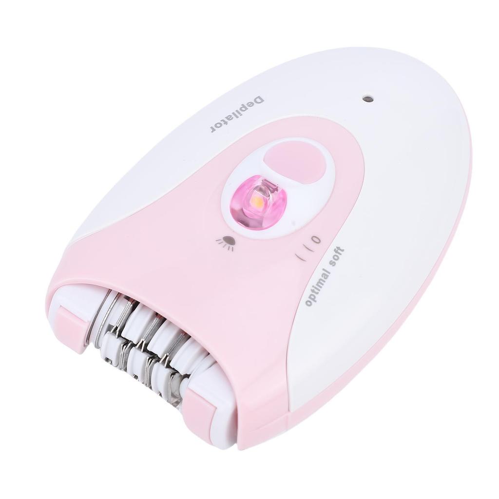Epilator for Women with LED Light 2 Speed Settings Hair Removal Device USB Rechargeable for Bikini Legs Arms