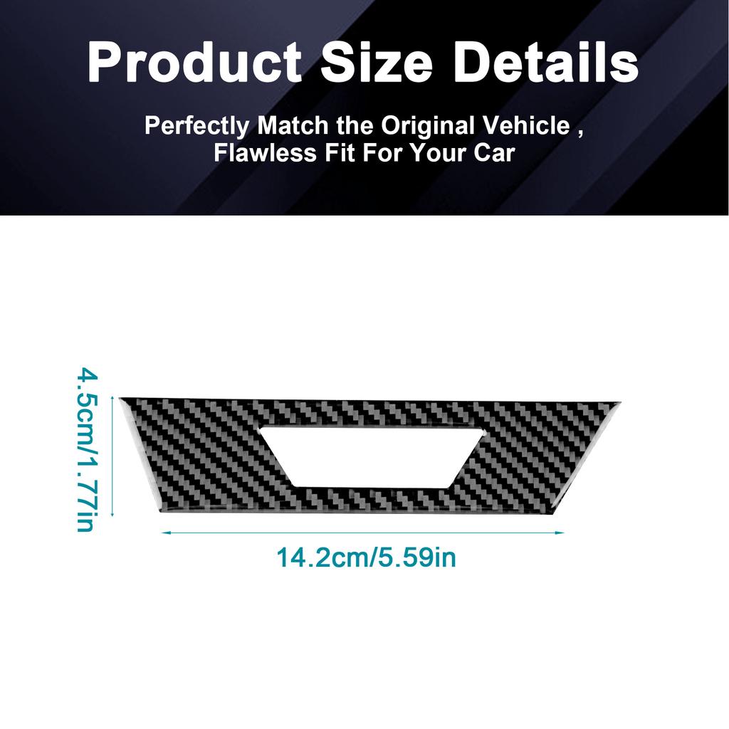 Sticker For Renault Clio VI 2026 2027 2028 Real Soft Carbon Fiber LHD RHD Car USB Socket Panel Interior Trim Accessories