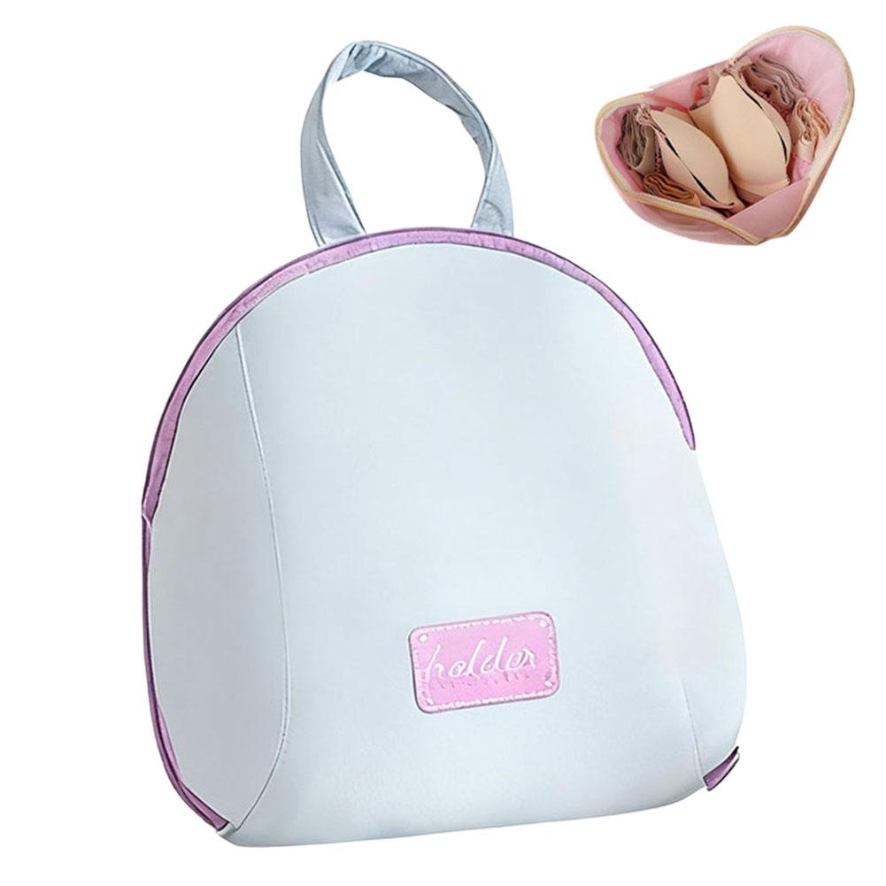 1pc Polyester Fiber Travel Bag for Underwear, Socks, Bra, Handheld Portable Organizer for Intimate Apparel, Ball Shaped