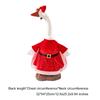 Christmas Goose Outfit Porch Goose Outfits Cute Goose Costume Lawn Goose Clothing for Indoor Outdoor Patio Yard Lawn Art Decor