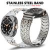 Luxus-Herren-Edelstahlarmband für Samsung Galaxy Ultra Watch 47mm Schmetterlingsverschluss Armband für GALAXY 47 ultra 7 Armband ohne Lücken