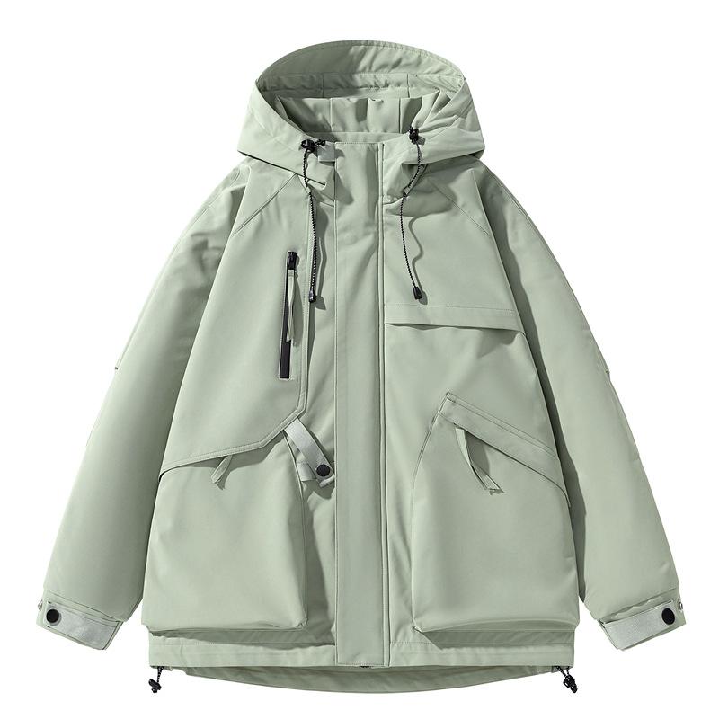 Kapuzen-Herbst- und Winter-Neue Herren-Koreanische Version Lässige Jugend-Outdoorjacke