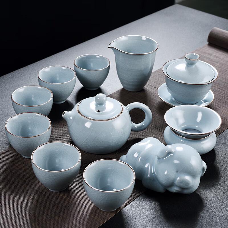 Ru Kiln Ceramic Gongfu Tea Set