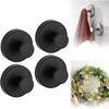Suction Cup Hooks for Wreaths on Glass, Upgrade No-Drill Shower Hooks for Shower, Removable Reusable Stainless Steel Waterproof Suction Cup Hook