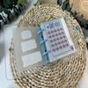 PVC $1000 Money Savings Challenge Binder Button Closure Mini Budget Binder Notebook  Cash Saving