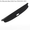 Car Trunk Bracket For Mercedes-Benz GLK-Class X204 2010~2015 Rear Trunk Cargo Cover Retractable Curtain Partition Accessories