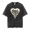 Alkaline Trio Tattoo Flash T Shirt long or short sleeves vintage Washed Soft graphic Breathable Casual Comfortable homme