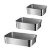3Pcs Bacon Cheese Container Airtight Deli Meat Storage Box with Lids Fridge Safe Sealed Fruit Lunch Storage Box