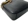 Used Anya HindmarchShoulder Bag black leather Women