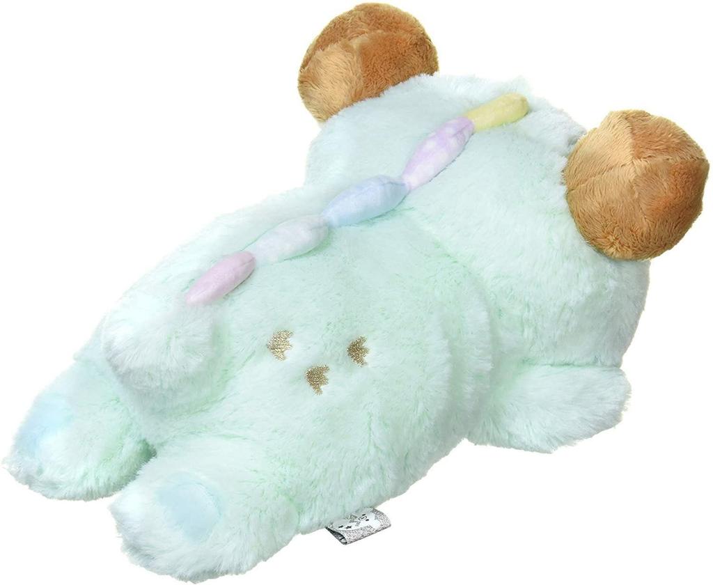 San-X Rilakkuma Dinosaur Play Face-Down Plush Toy, Rilakkuma MY72801